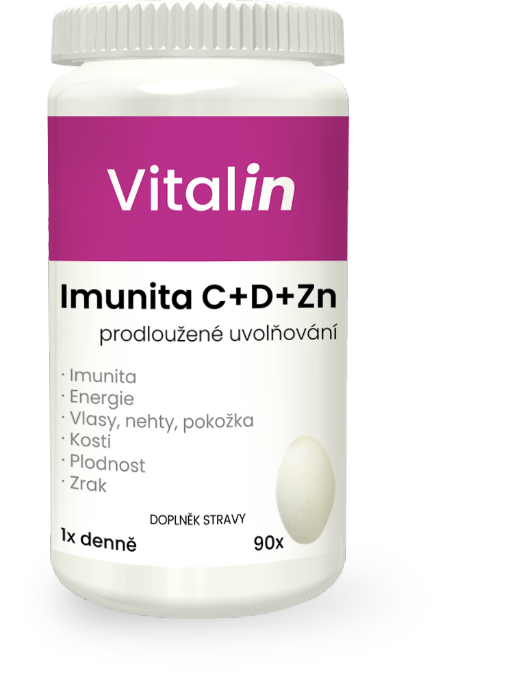 Vitalin Imunita C+D+Zn